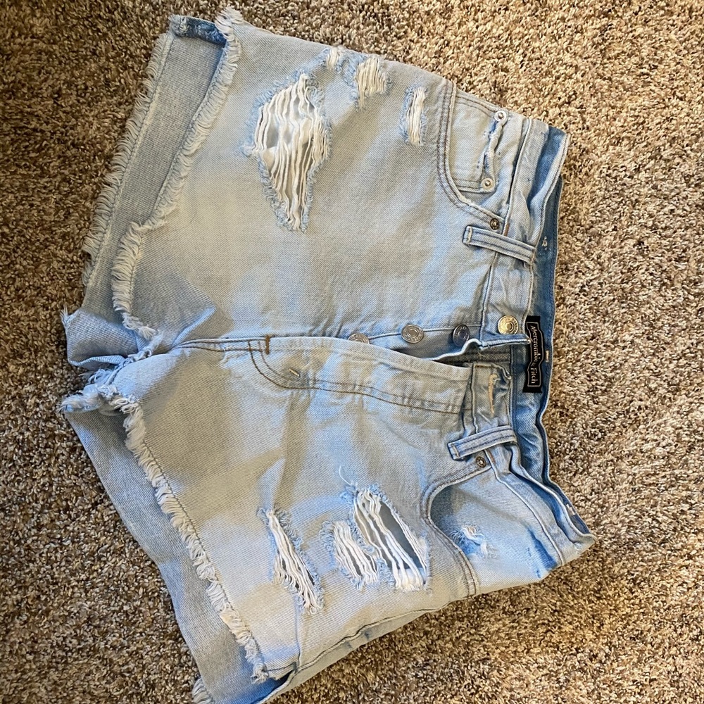 Abercrombie jean shorts